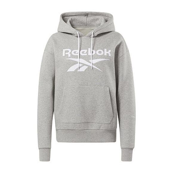 Reebok Womens Fleece Logo  Hoodie Grey  Size XXL Gray  NWT - Picture 1 of 2